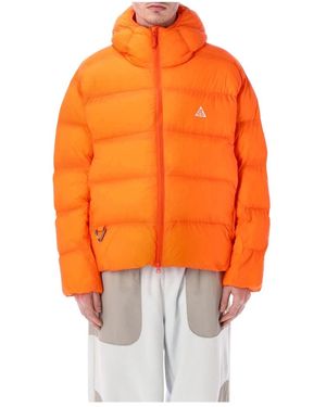 Nike Jassen ,Oranje ,Polyester Lunar Lake Jacket