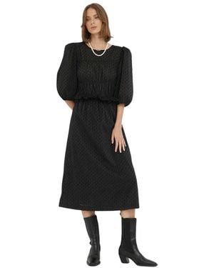 2nd Day Midi Dresses - Nero