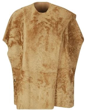 1972 DESA Faux Fur & Shearling Jackets - Natural
