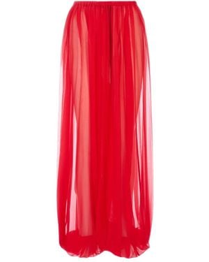 GIUSEPPE DI MORABITO Wide Trousers - Red