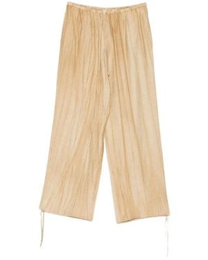 Yerse Wide Pants - Natural