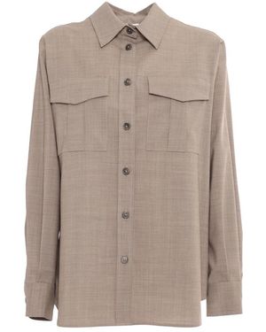 P.A.R.O.S.H. Casual Shirts - Marrón