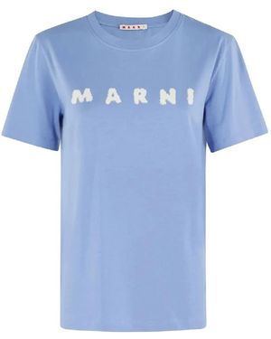 Marni T-Shirts - Blue
