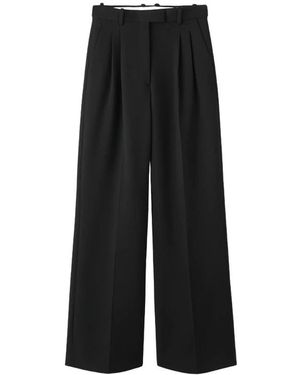 Almala Wide Trousers - Black