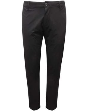 Armani Slim-Fit Pants - Black