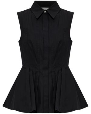 Sportmax Camicia Senza Maniche Certosa - Zwart