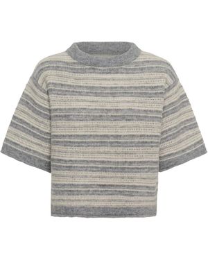 Part Two Round-Neck Knitwear - Gris