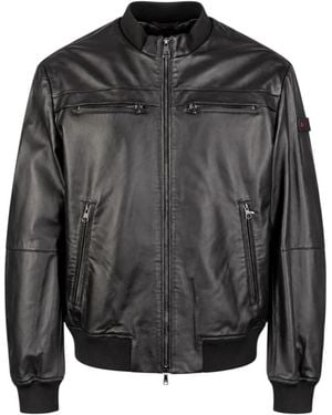 Peuterey Leather Jackets - Gris
