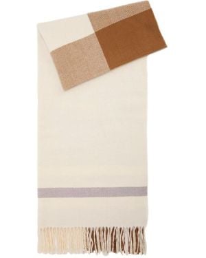 Barbour Harriet Twill Sjaal - Naturel