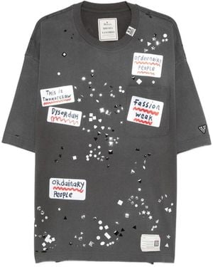 Maison Mihara Yasuhiro T-Shirts - Black