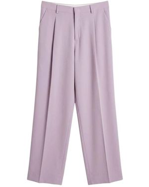 BE ABLE Wide Trousers - Purple