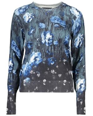 Desigual Round-Neck Knitwear - Azul