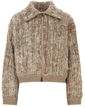 Brunello Cucinelli Tweed Jackets - Natur