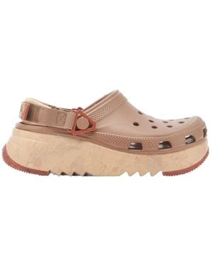 Crocs™ Schoenen ,Bruin ,Gemarmerde Hiker Xscape Klomp - Roze