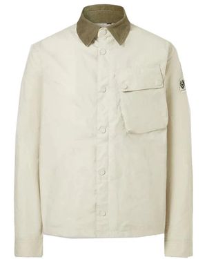 Belstaff Jassen ,Katoen Ground Jacket - Naturel