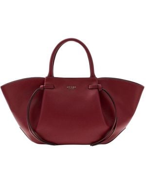 Guess Allegra Tote Bag - Rot