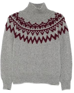 Windsor. Cashmere Knitwear - Gris