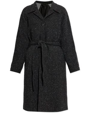 Paul Smith Belted Coats - Negro