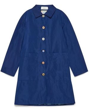 Maliparmi Single-Breasted Coats - Azul