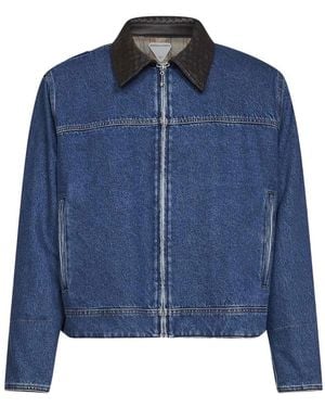 Bottega Veneta Denim Jackets - Blue