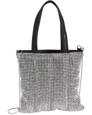 TWENTYFOUR Diamante Tote - Schwarz