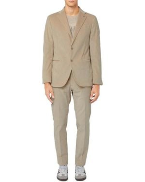 AT.P.CO Single Breasted Suits - Neutro