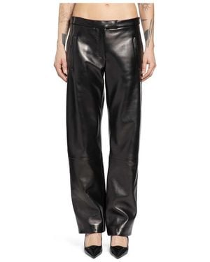 KHAITE Miles Pant - Zwart