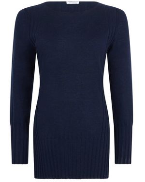 Malo Long Knitwear - Blue