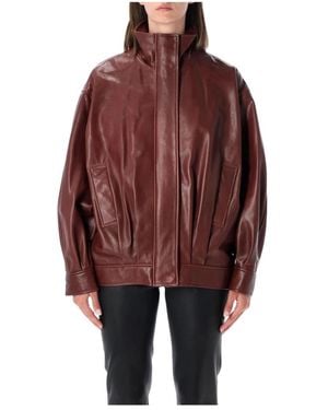 Arma Leather Jackets - Rouge