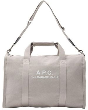 A.P.C. Weekend Bags - Grigio