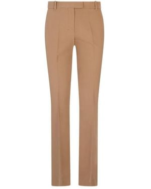 Max Mara Slim-Fit Broeken - Naturel