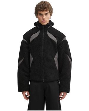 HELIOT EMIL Fleece Jackets - Negro