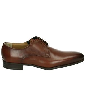 GIORGIO Schoenen ,Bruin ,Leer 38202 Business Shoe