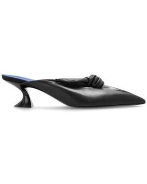 Lanvin Heeled Mules - Negro