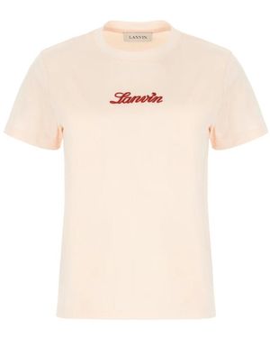 Lanvin T-Shirts - Natural