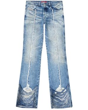 DIESEL Wide Jeans - Blu