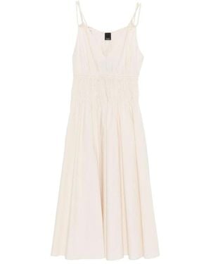 Pinko Kleedjes ,Katoen Amie Jurk - Wit