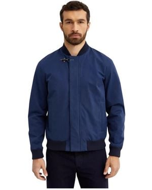 Fay Bomber Jackets - Blue
