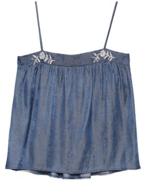 Liu Jo Sleeveless Tops - Blue