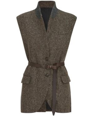 Brunello Cucinelli Donsjas - Groen