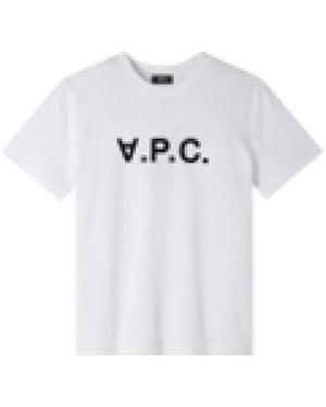 A.P.C. T-Shirts - White