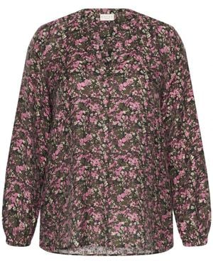 Kaffe Blouses - Marrón