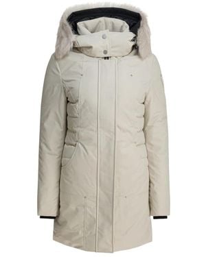 Moose Knuckles Cloud Shearling Parka - Grijs