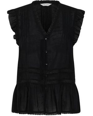 Part Two Sleeveless Tops - Black