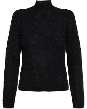 Kate Spade Turtleneck Top - Zwart