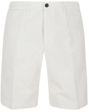 Incotex Casual Shorts - Blanco