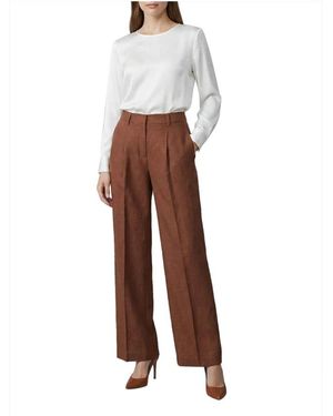 Gaelle Paris Wide Trousers - Brown