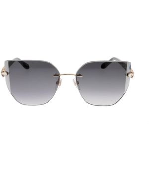 Chopard Accessoires ,Geel ,Zonnebril - Grijs