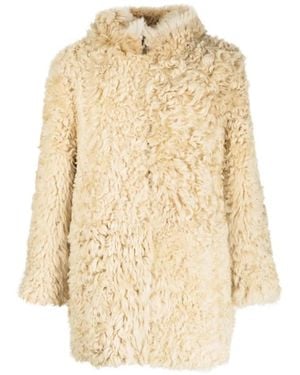 ERL Single-Breasted Coats - Natural