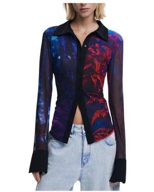 Desigual Shirts - Bleu